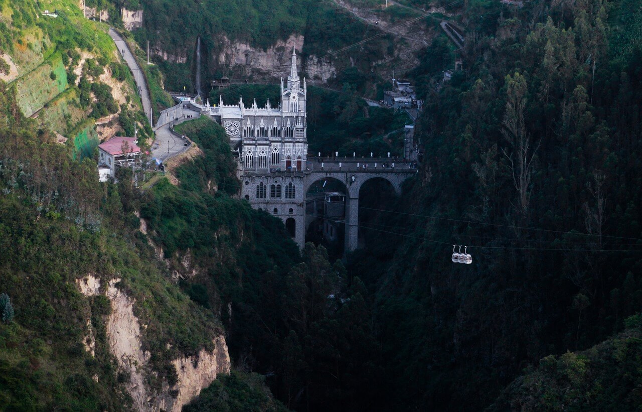 Sanctuaire de Las Lajas en Colombie